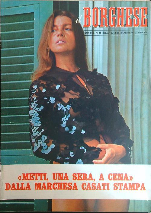 Il borghese n. 37/13 settembre 1970