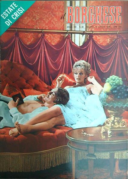 Il borghese n. 29/19 luglio 1970 - copertina