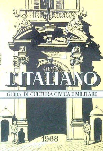 L' italiano. Guida di cultura civica e militare - copertina