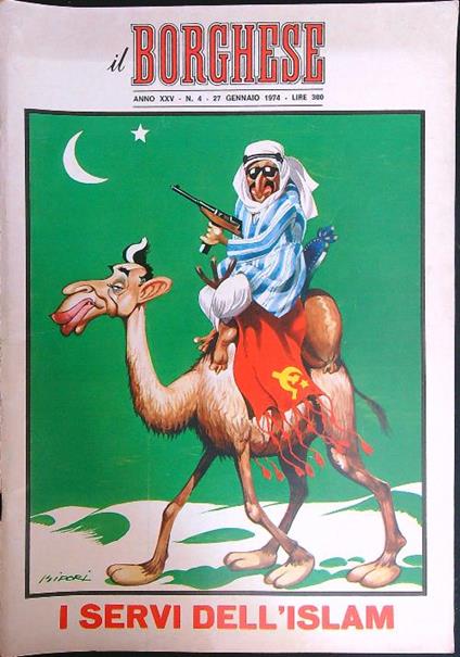 Il borghese n. 4/27 gennaio 1974 - copertina