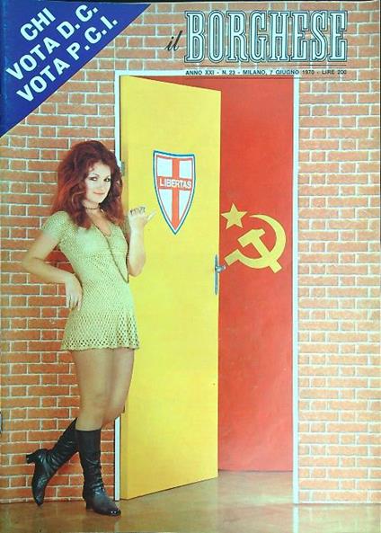 Il borghese n. 23/7 giugno 1970 - copertina