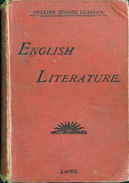 English literature - copertina