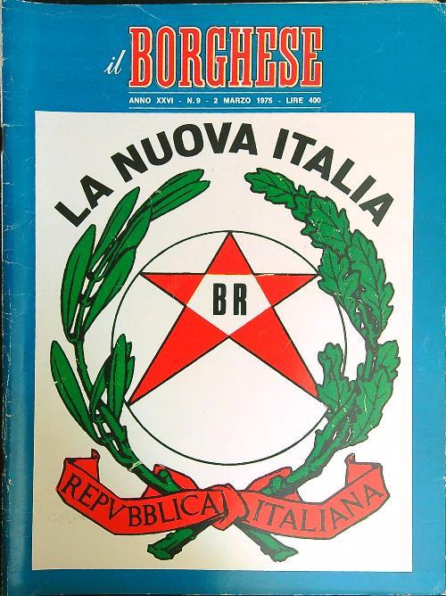 Il borghese n. 9/2 marzo 1975 - copertina