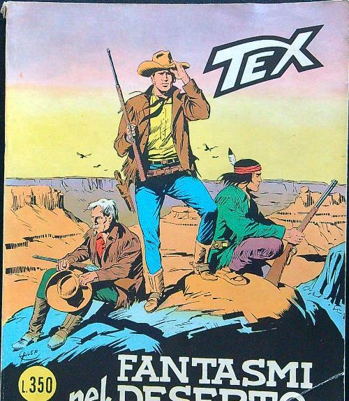 Fantasmi nel deserto - Tex - copertina