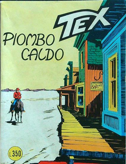 Piombo caldo\ - Tex - copertina