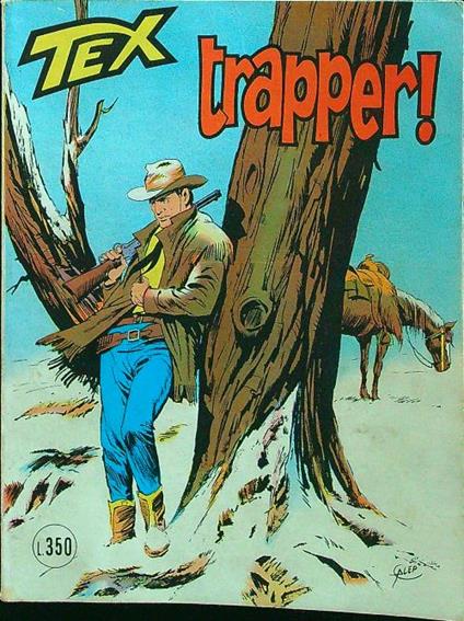 Trapper! - Tex - copertina
