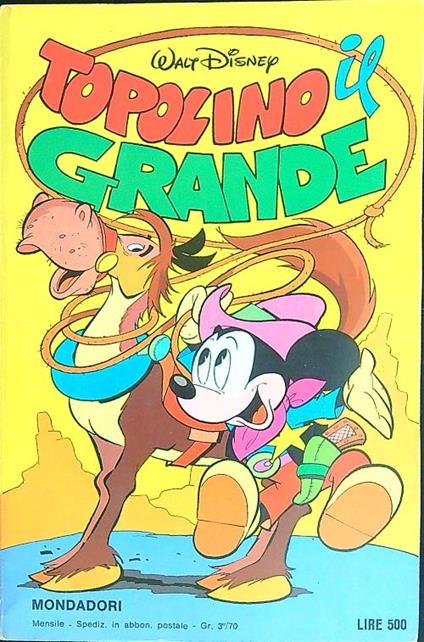 I classici di Walt Disney 4 - Topolino il grande - copertina