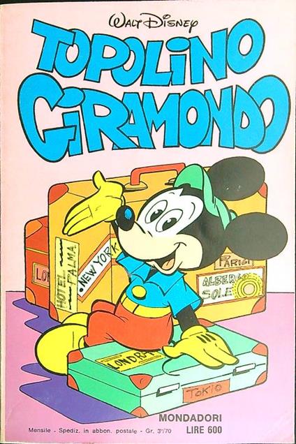 I classici di Walt Disney 30 - Topolino giramondo - copertina