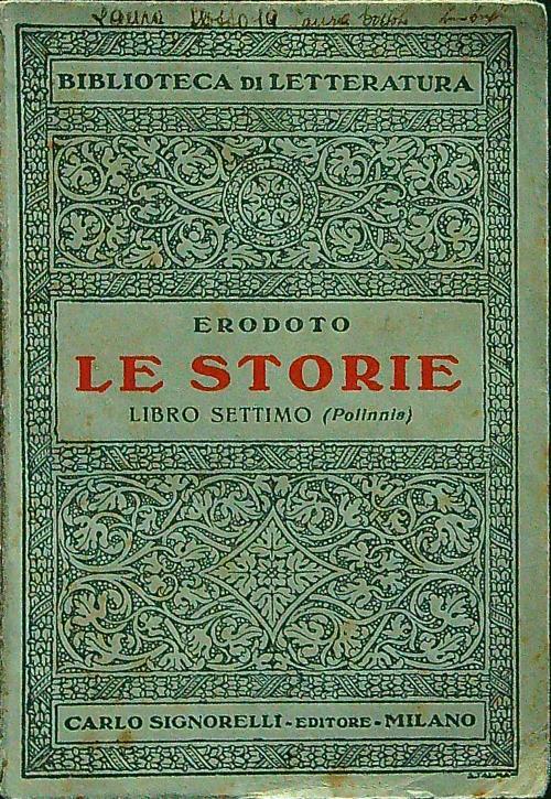 Le storie libro settimo