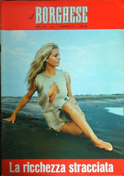 Il borghese n. 5/4 febbraio 1973 - copertina