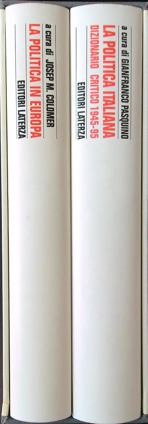 Dizionario della politica Italia-Europa 2 vv.