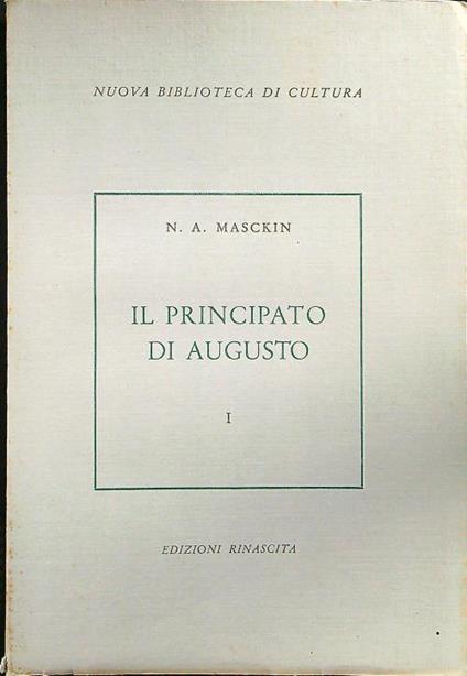 Il principato di Augusto I - copertina