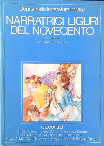 Narratrici liguri del Novecento - copertina