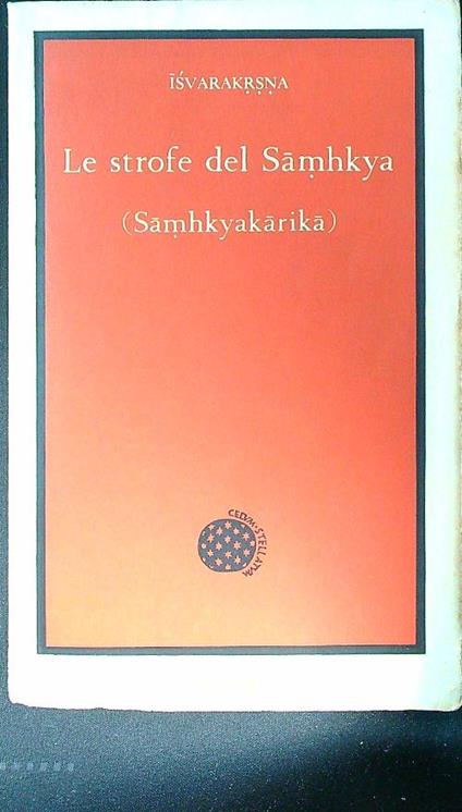 Le strofe del Samhkya - Isvarakrsna - copertina