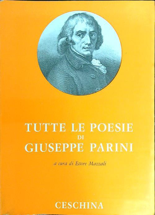 Tutte le poesie di Giuseppe Parini