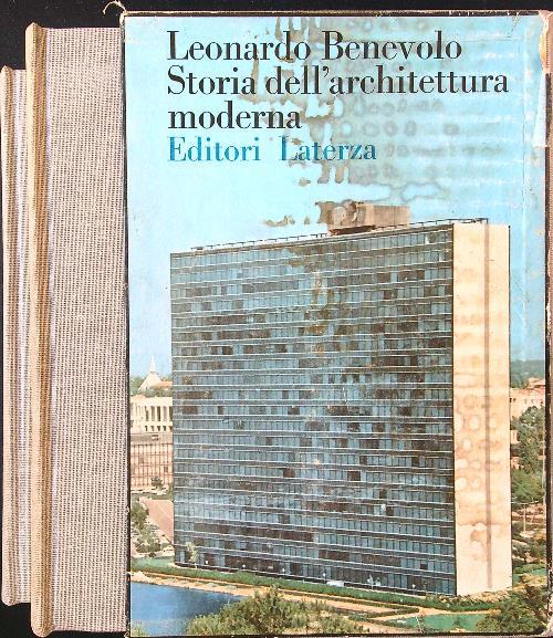 Storia dell'architettura moderna 2 vv - Leonardo Benevolo - copertina