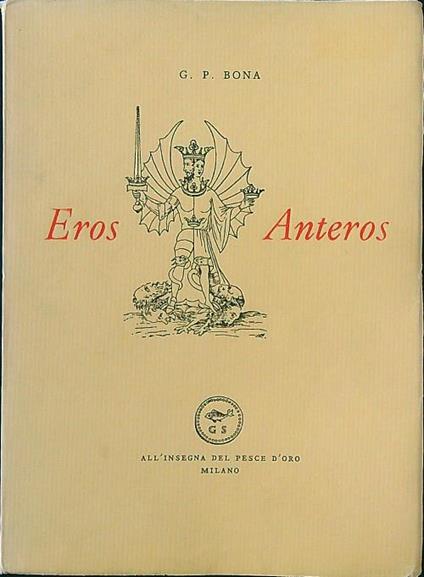 Eros Anteros - G. P. Bona - copertina