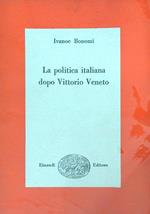 La politica italiana dopo Vittorio Veneto