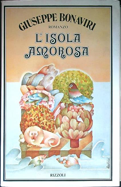 L' isola amorosa - Giuseppe Bonaviri - copertina