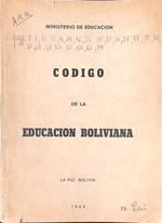 Codigo de la educacion boliviana