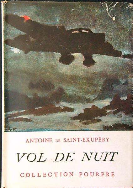 Vol de nuit - A. de Saint-Exupery - copertina