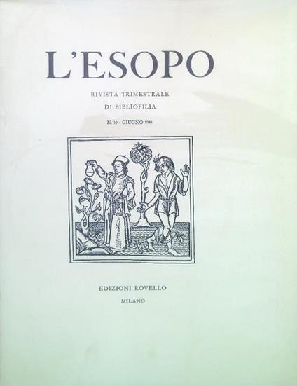 L' Esopo N. 10 - Giugno 1981 - copertina