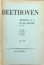 Sinfonia n. 9 in Re minore Op. 125