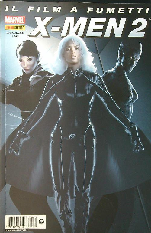 X Men 2: il film a fumetti - copertina