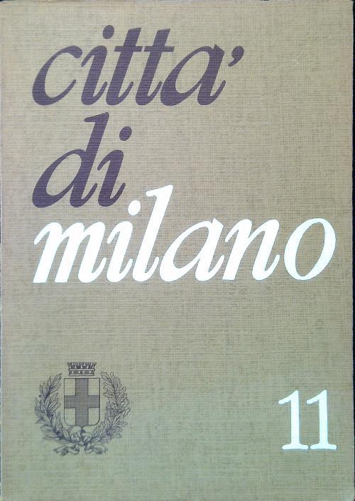 Città di Milano 11/Novembre 1969 - La Milano dei Promessi Sposi - Alberto Lorenzi - copertina