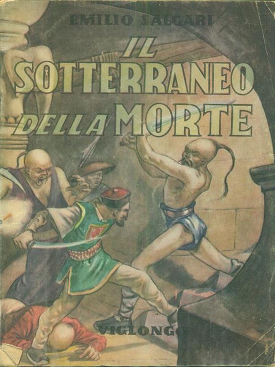 Il sotterraneo della morte - Emilio Salgari - copertina