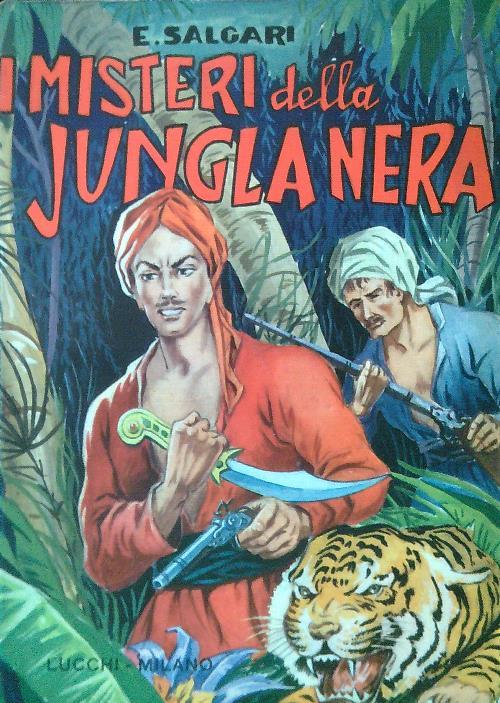 I Misteri della Jungla Nera - Emilio Salgari - copertina