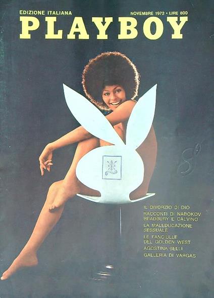 Playboy Anno I, Numero 1/Novembre 1972 - copertina