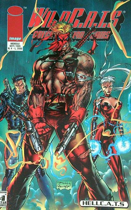WildC.A.T.S n.4 - Hellc.a.t.s - copertina
