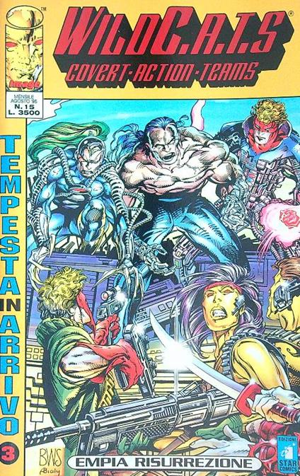 WildC.A.T.S n.15 - Empia risurrezione - copertina