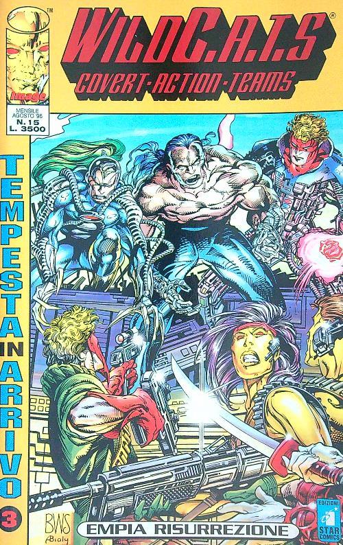WildC.A.T.S n.15 - Empia risurrezione - copertina