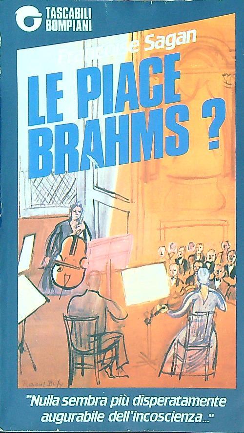 piace Brahms? - Françoise Sagan - copertina