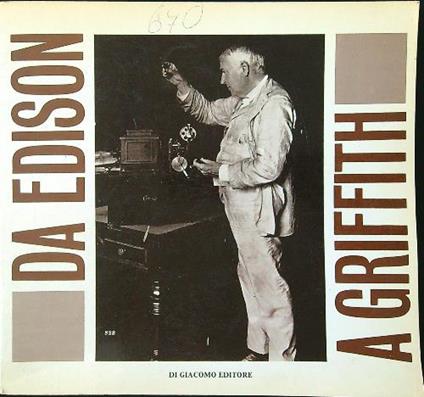Da Edison a Griffith - Riccardo Redi - copertina
