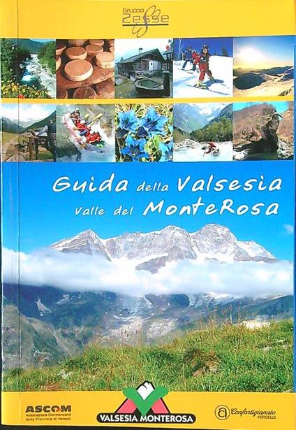 Guida alla Valsesia valle del Monte Rosa - copertina