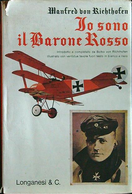 Io sono il Barone Rosso - Manfred Von Richthofen - copertina