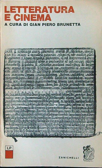 Letteratura e cinema - copertina