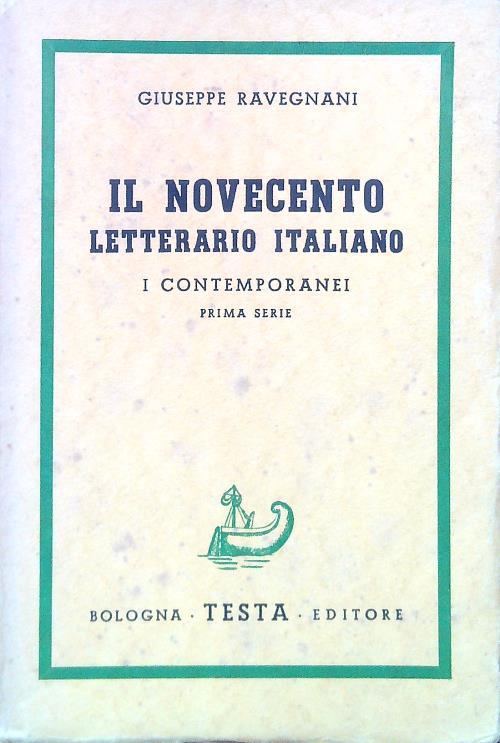 Il Novecento Letterario Italiano. I Contemporanei