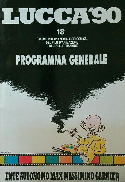 Luccà90 - Programma generale 18° salone internazionale dei comics - copertina