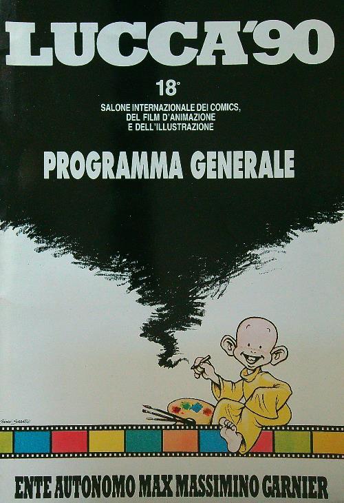 Luccà90 - Programma generale 18° salone internazionale dei comics - copertina