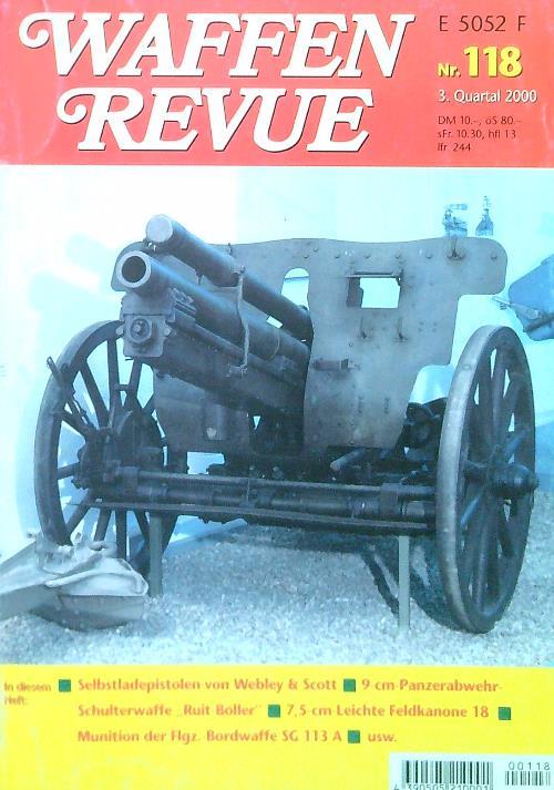 Waffen Revue Nr. 118/3. Quartal 2000 - copertina