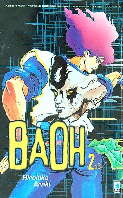 Baoh 2 - Hirohiko Araki - copertina