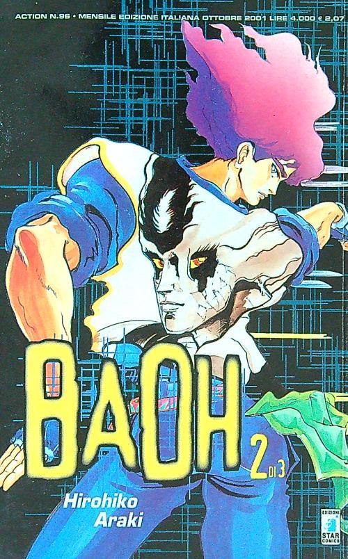 Baoh 2 - Hirohiko Araki - copertina