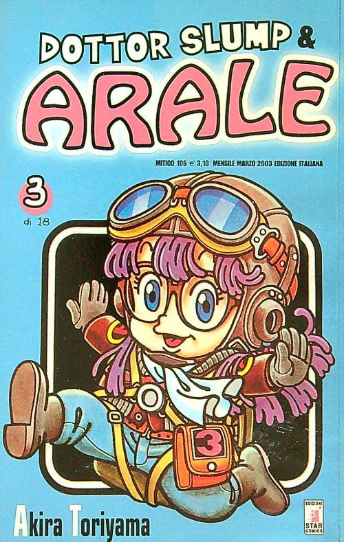 Dottor Slump & Arale 3 - Akira Toriyama - copertina