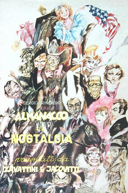 Almanacco di nostalgia presentato da Zavattini e Jacovitti - Sergio Trinchero - copertina