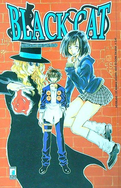 Black Cat 3 - Yabuki Kentaro - copertina