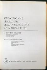Functional analysis and numerical mathematics